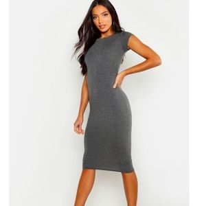 Boohoo Bodycon Midi Dress